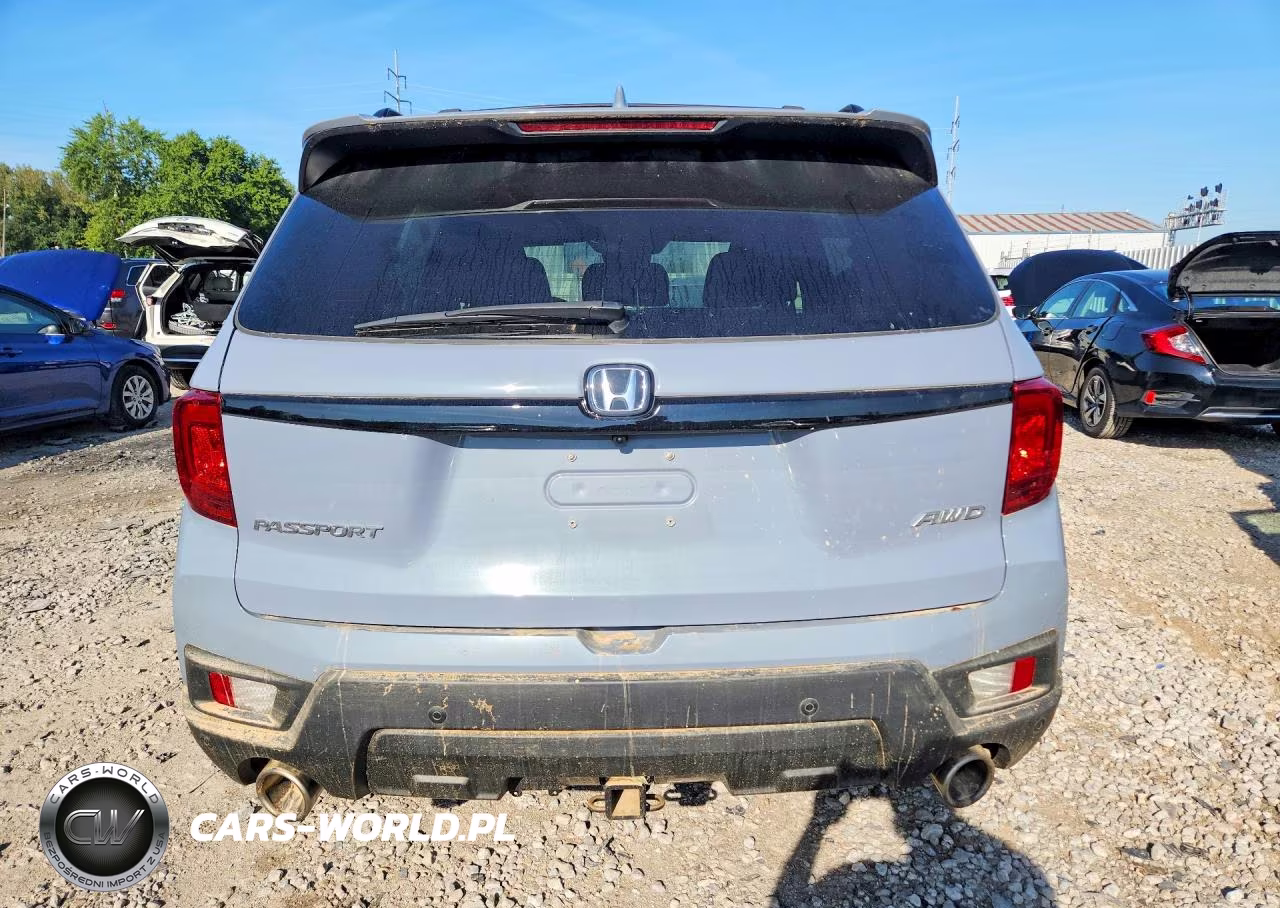 2025 Honda Passport Exl VIN:5FNYF8H52SB015815 - 6