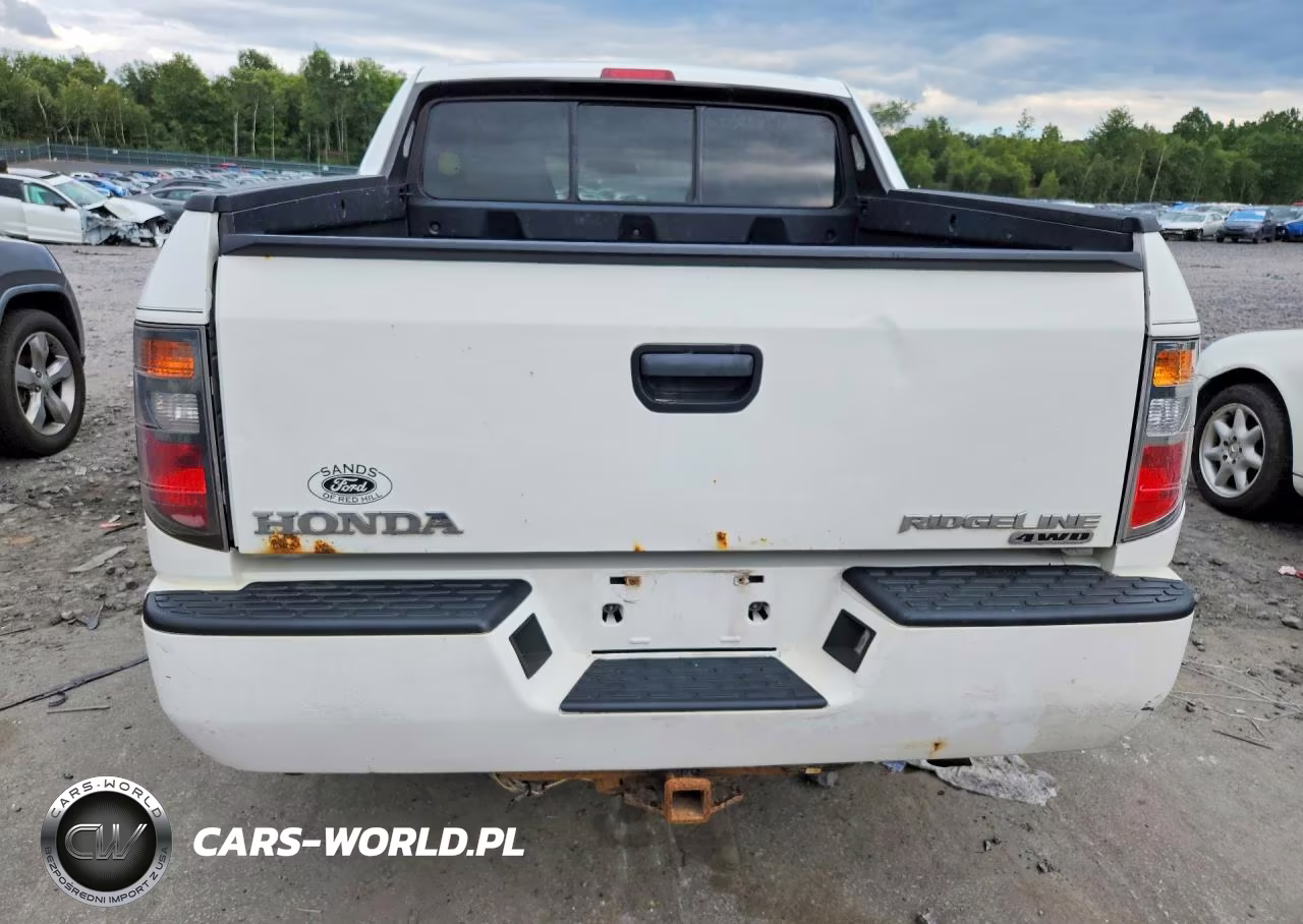 2008 Honda Ridgeline Rt VIN:2HJYK16278H540153 - 6