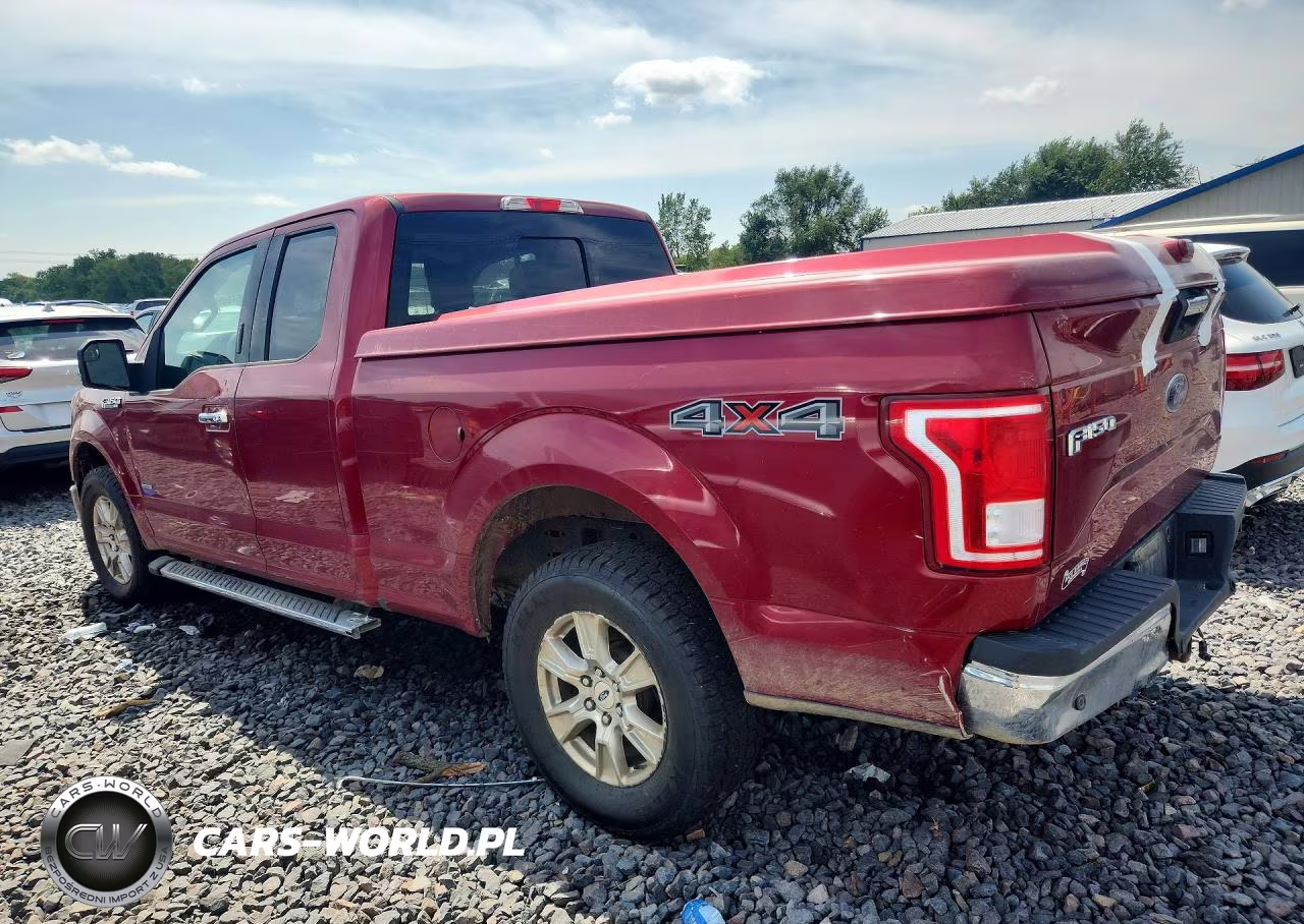 2017 Ford F150 Super Cab VIN:1FTFX1EG0HFB39927 - 2