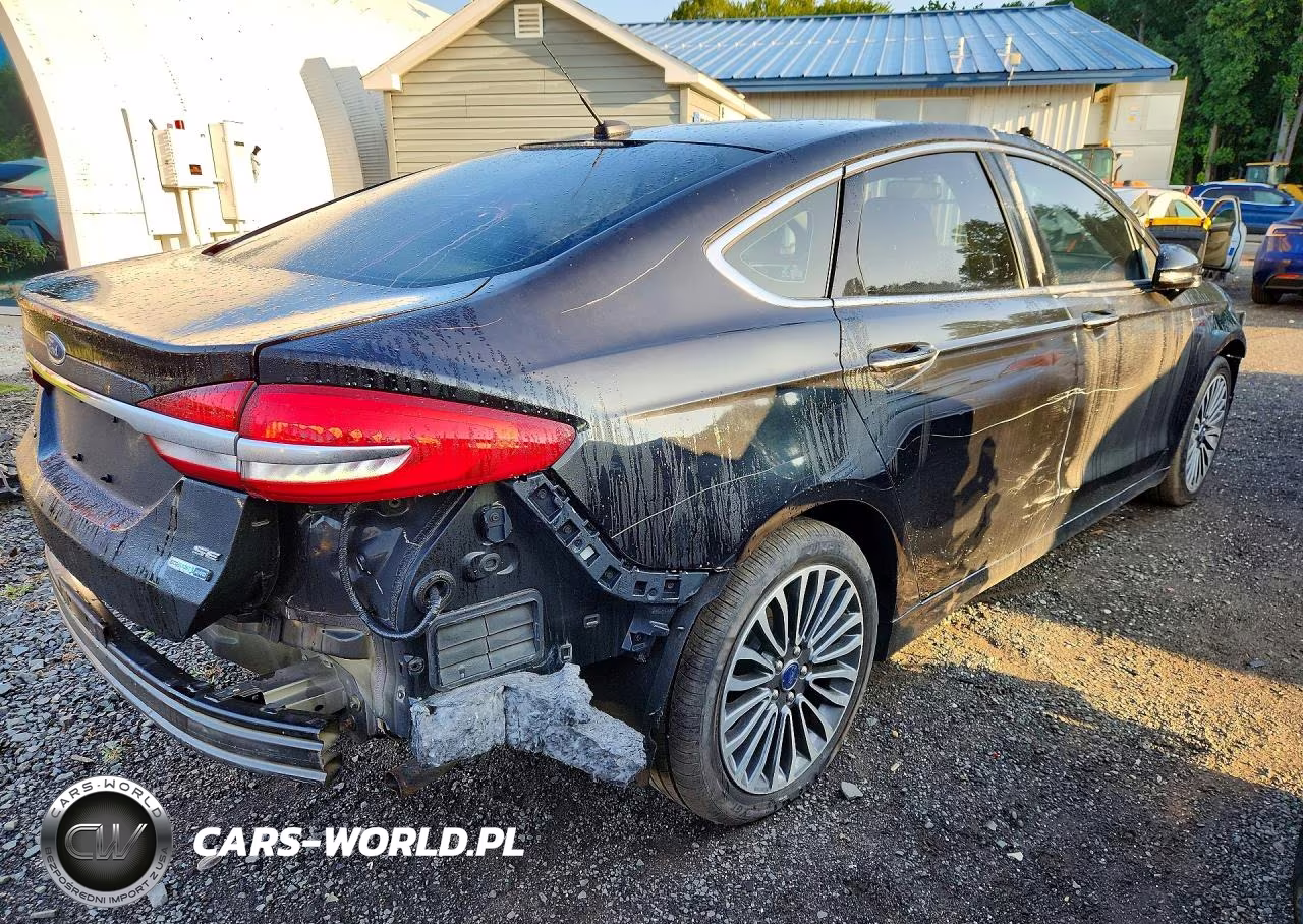 2017 Ford Fusion Se VIN:3FA6P0T91HR185340 - 3