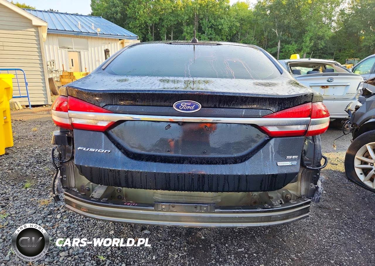 2017 Ford Fusion Se VIN:3FA6P0T91HR185340 - 6