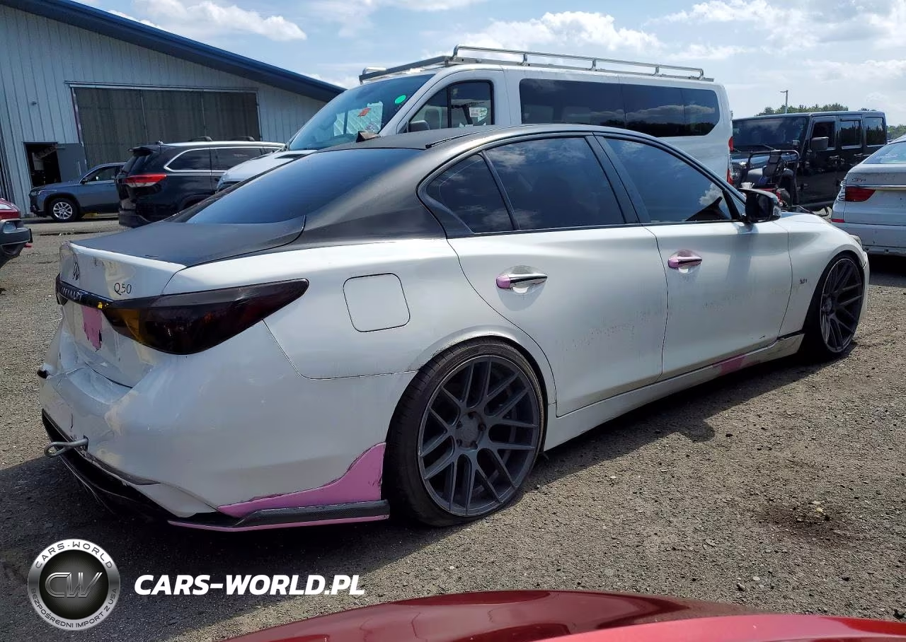 2018 Infiniti Q50 3.0T Luxe VIN:JN1EV7AP3JM352840 - 3