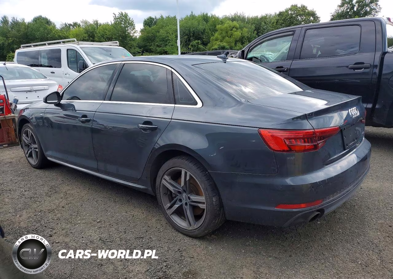 2017 Audi A4 Premium Plus VIN:WAUENAF45HN066434 - 2