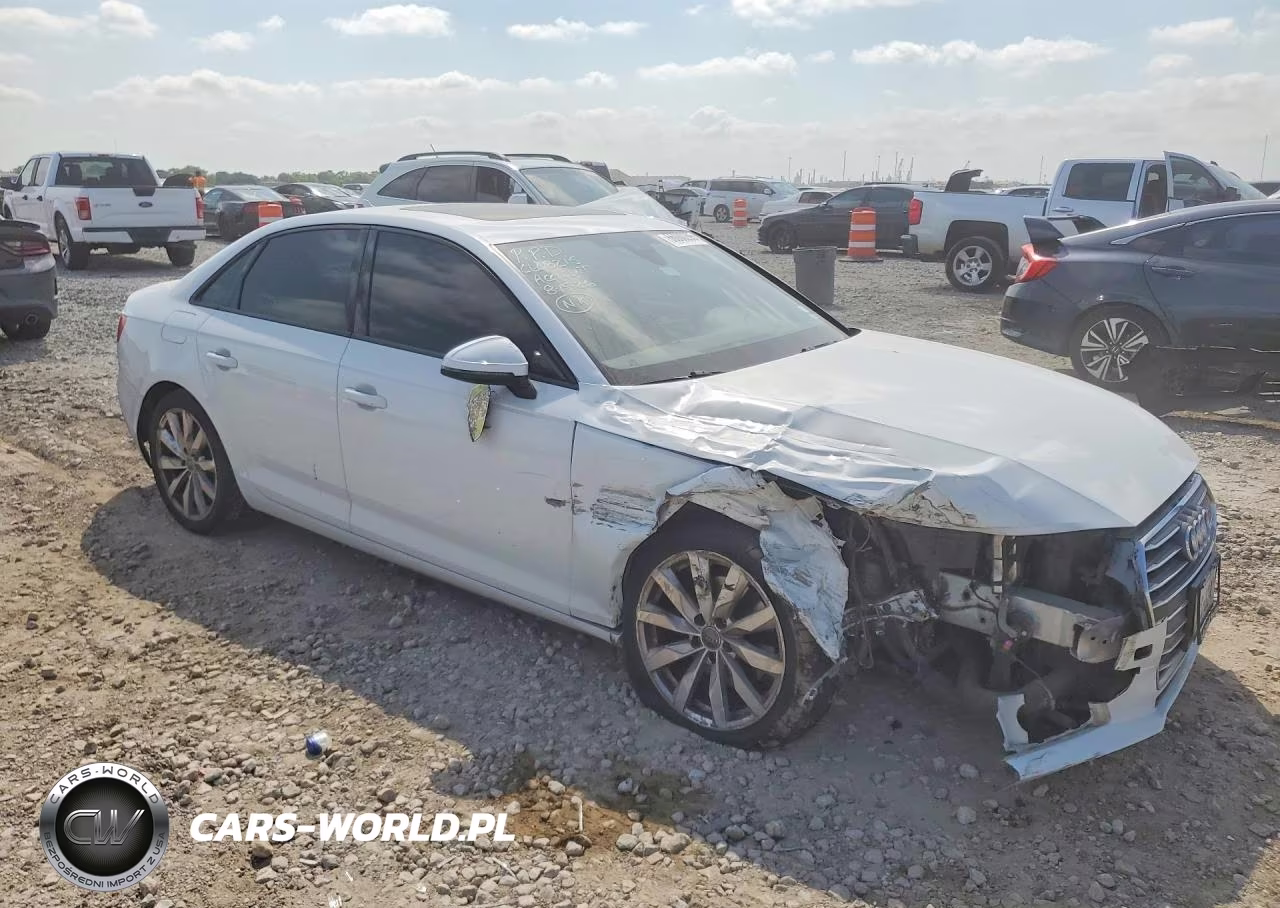 2017 Audi A4 Ultra Premium VIN:WAUGMAF44HN043884 - 4