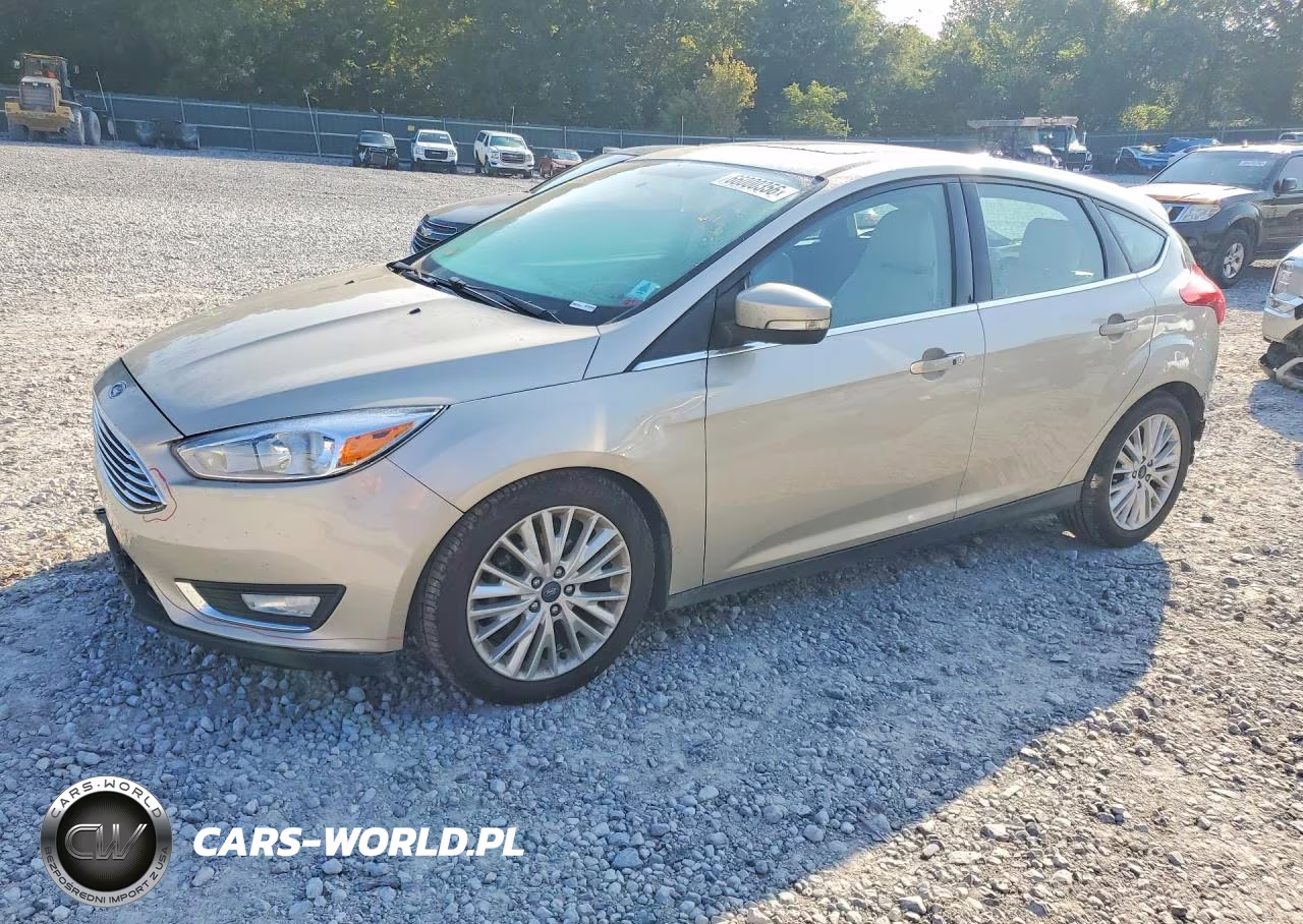 2018 Ford Focus Titanium VIN:1FADP3N23JL308679 - 1