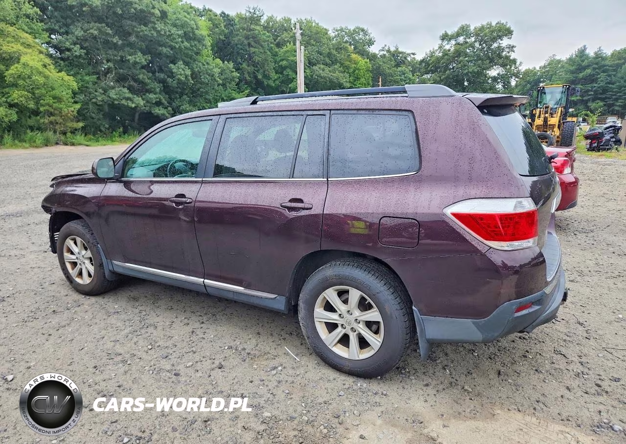 2013 Toyota Highlander Se VIN:5TDBK3EH8DS233324 - 2