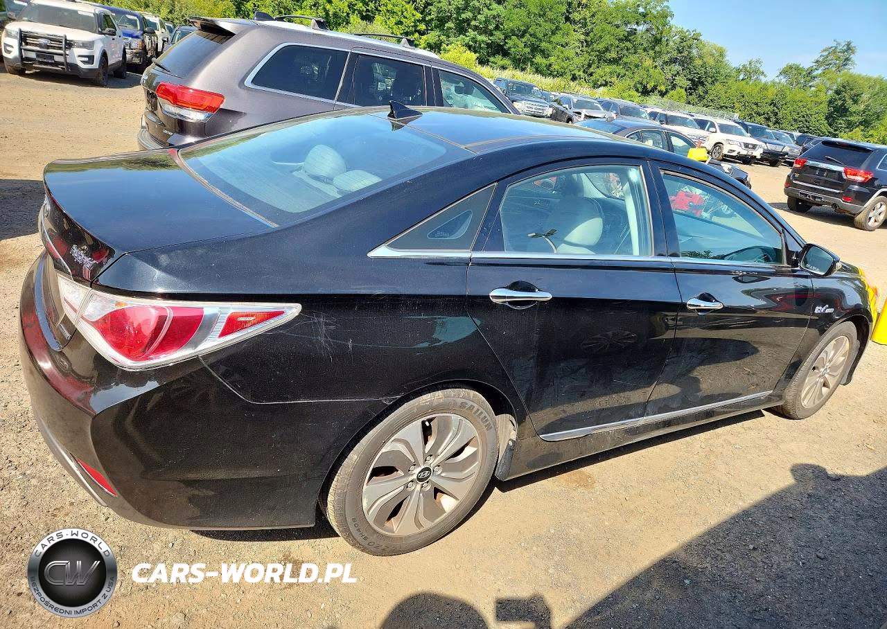 2015 Hyundai Sonata Hybrid Limited VIN:KMHEC4A47FA127316 - 3