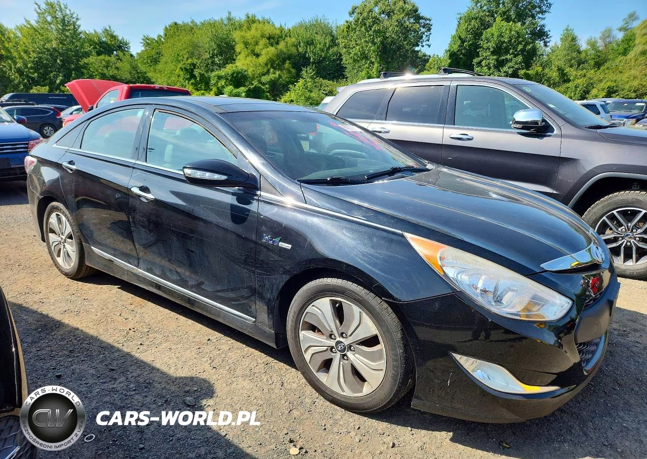 2015 Hyundai Sonata Hybrid Limited VIN:KMHEC4A47FA127316 - 4
