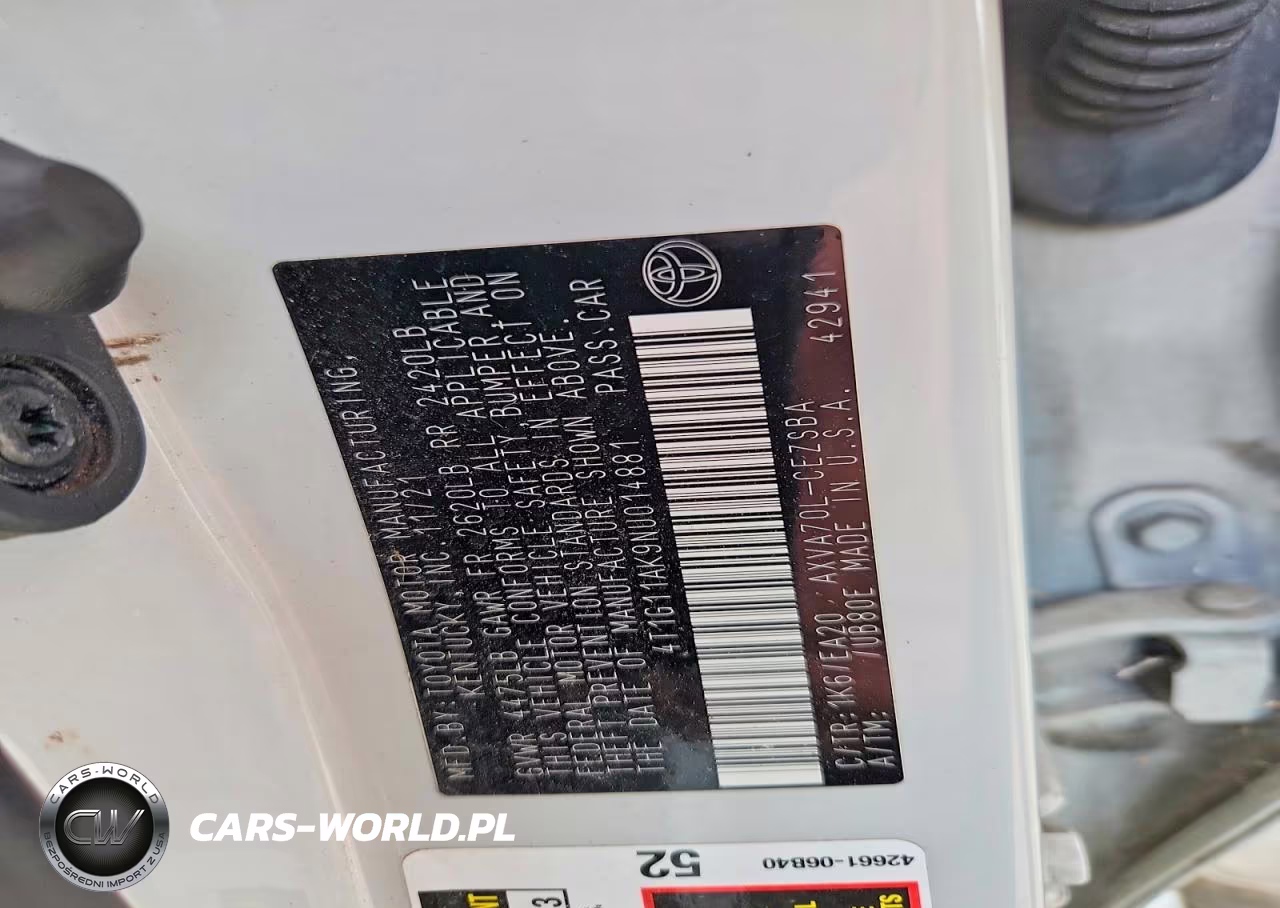 2022 Toyota Camry Se VIN:4T1G11AK9NU014881 - 12