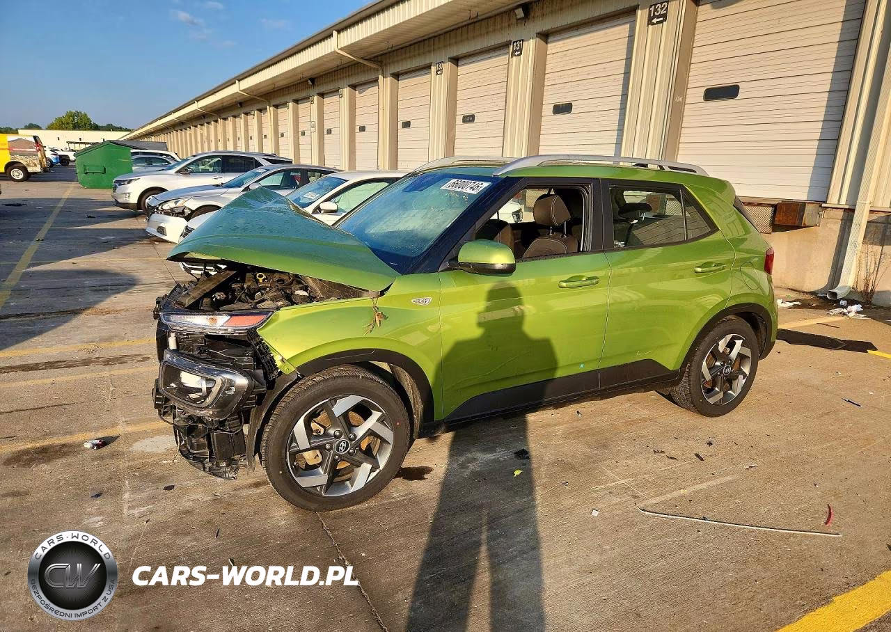 2022 Hyundai Venue Sel VIN:KMHRC8A38NU201243 - 1