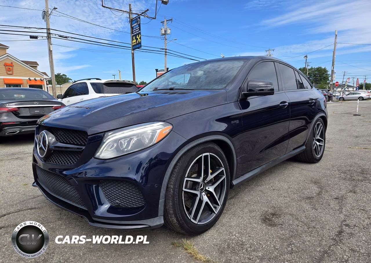 2018 Mercedes-Benz Gle Coupe 43 Amg VIN:4JGED6EB5JA102599 - 2