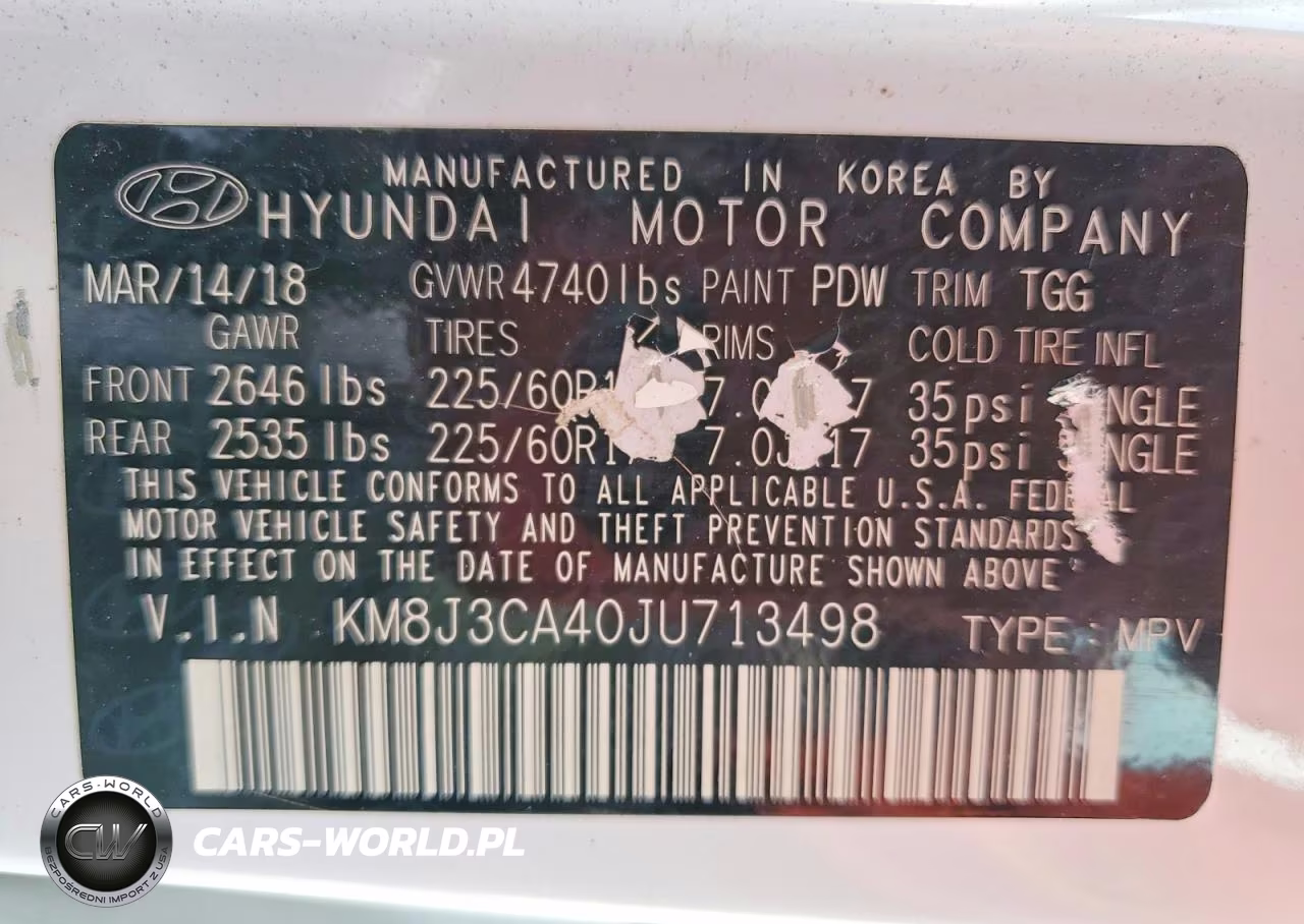 2018 Hyundai Tucson Sel VIN:KM8J3CA40JU713498 - 13
