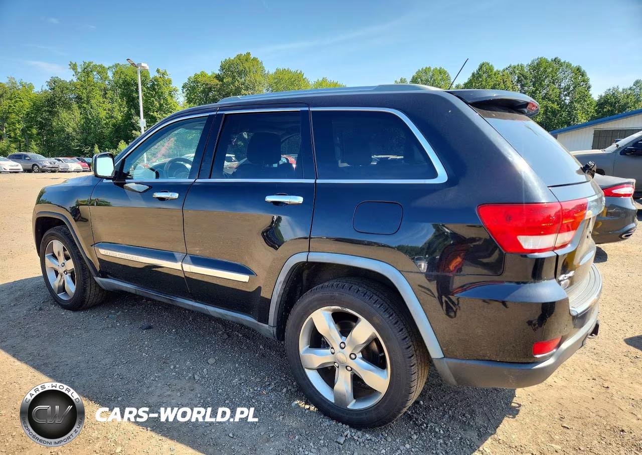 2012 Jeep Grand Cherokee Overland VIN:1C4RJFCG5CC176478 - 2