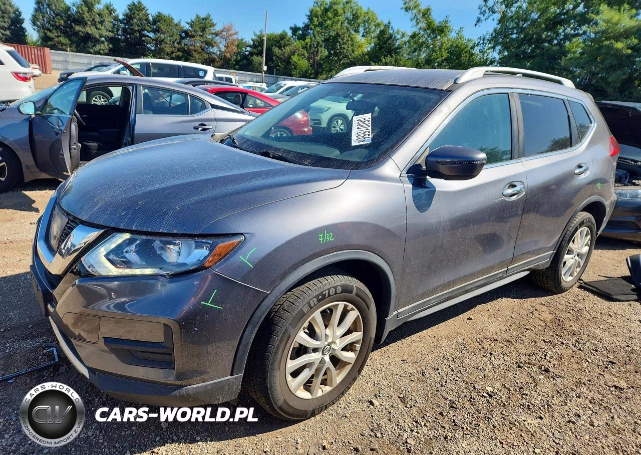 2017 Nissan Rogue Sv VIN:5N1AT2MV7HC877331 - 1