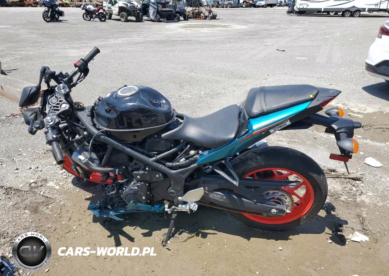 2021 Yamaha Yzfr3 A VIN:MH3RH18Y7MK005630 - 3