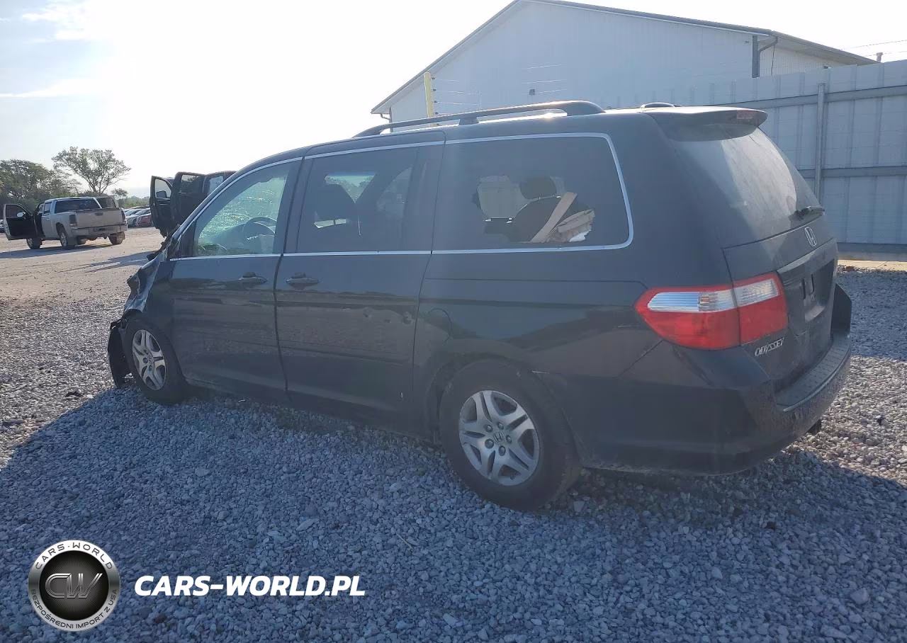 2007 Honda Odyssey Exl VIN:5FNRL38737B130450 - 2