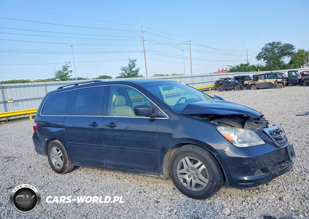2007 Honda Odyssey Exl VIN:5FNRL38737B130450 - 4