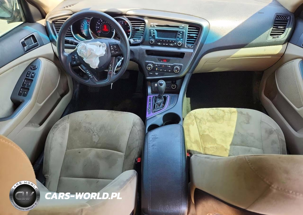 2013 Kia Optima Lx VIN:5XXGM4A73DG130719 - 8