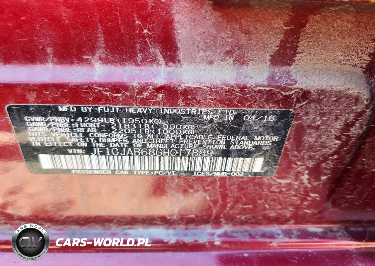2016 Subaru Impreza Premium VIN:JF1GJAB68GH017889 - 13