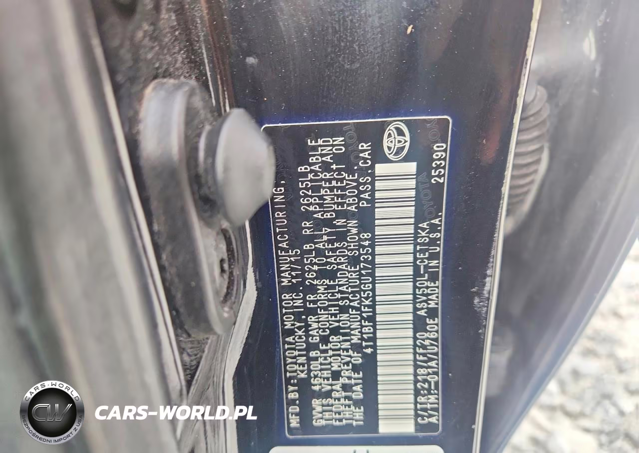 2016 Toyota Camry Se VIN:4T1BF1FK5GU173548 - 12