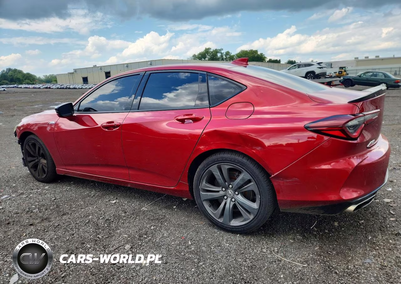 2021 Acura Tlx Tech A VIN:19UUB6F55MA005844 - 2