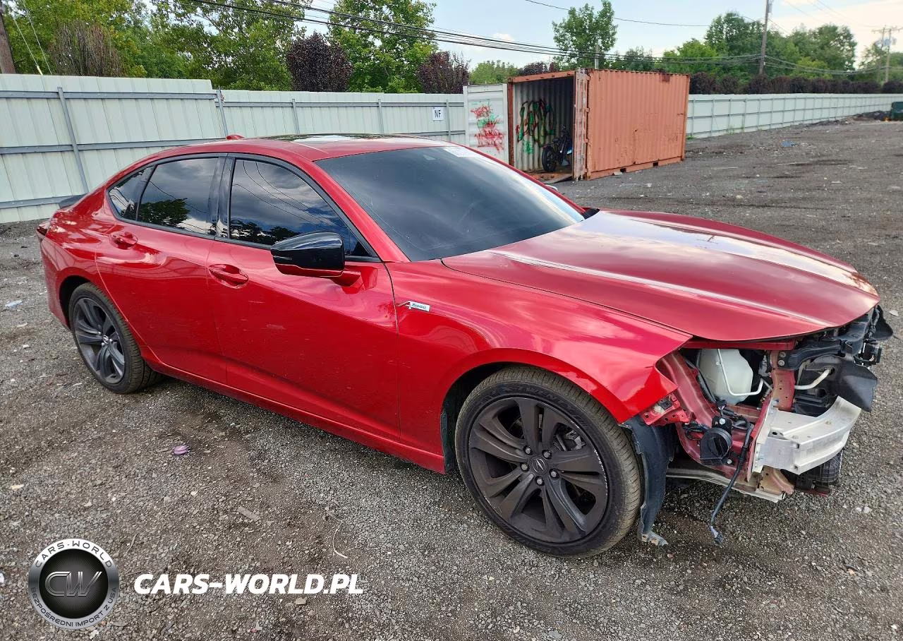 2021 Acura Tlx Tech A VIN:19UUB6F55MA005844 - 4