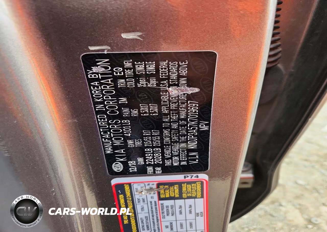 2019 Kia Soul + VIN:KNDJP3A57K7019697 - 12