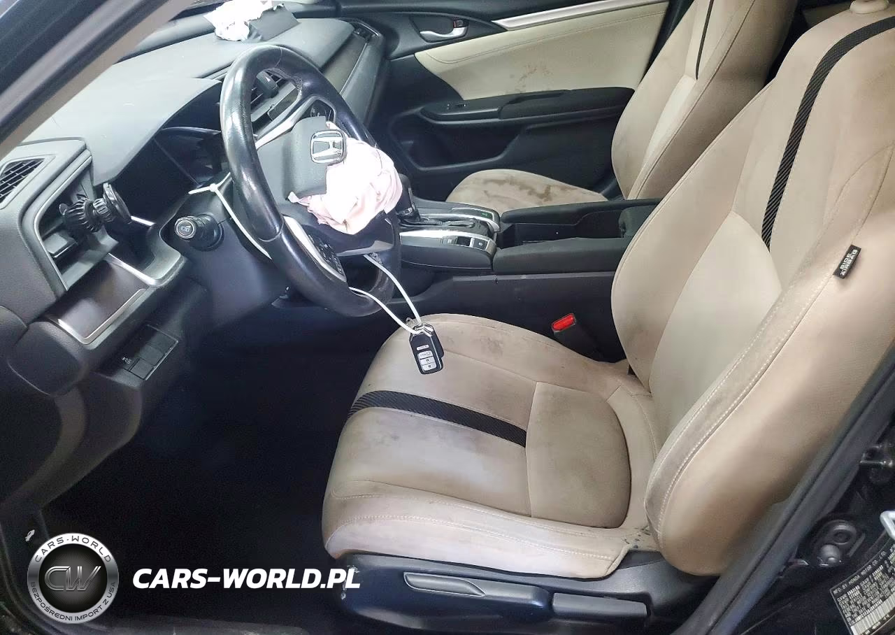 2018 Honda Civic Ex VIN:JHMFC1F30JX010768 - 7