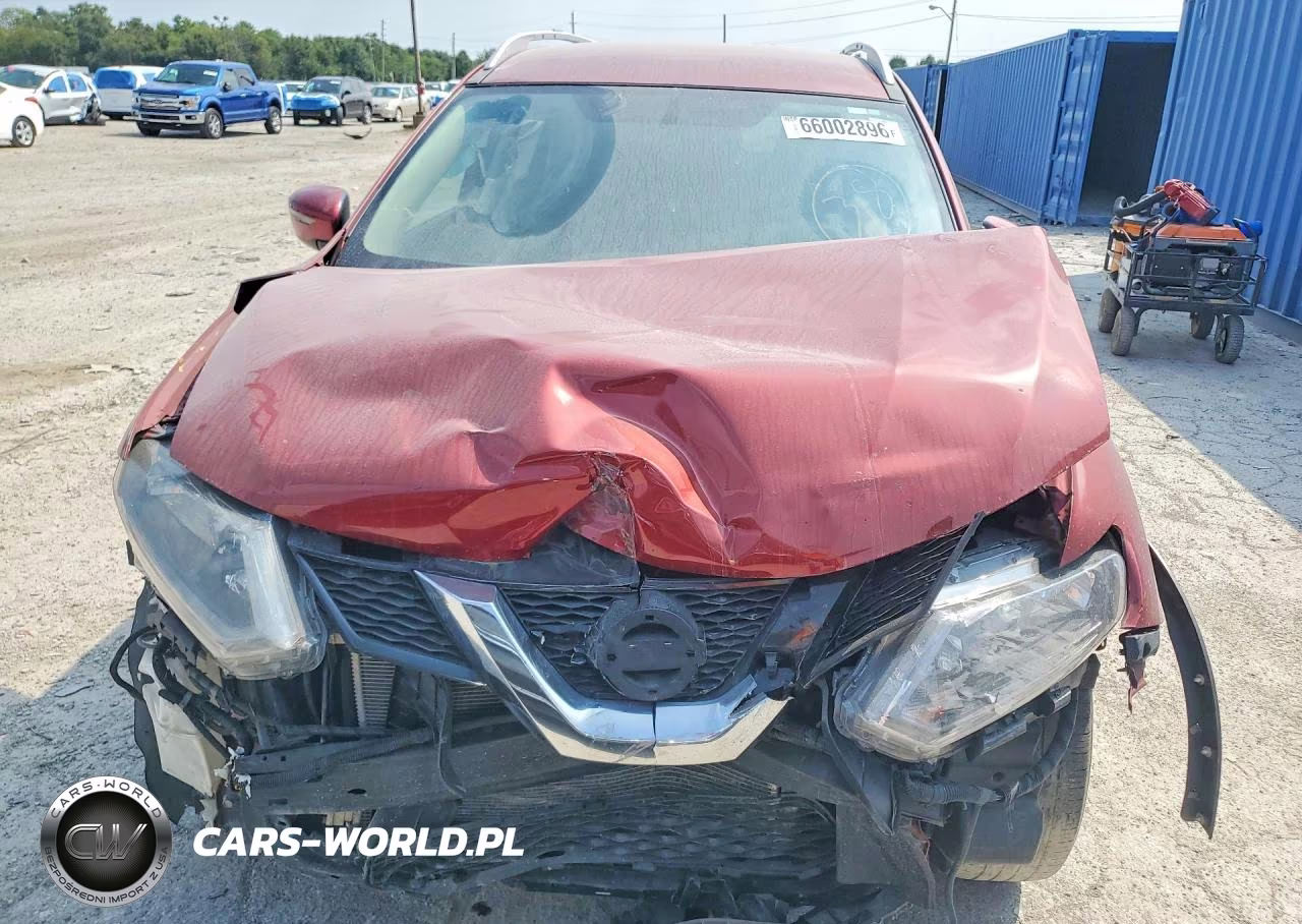 2016 Nissan Rogue S VIN:JN8AT2MT0GW016335 - 5