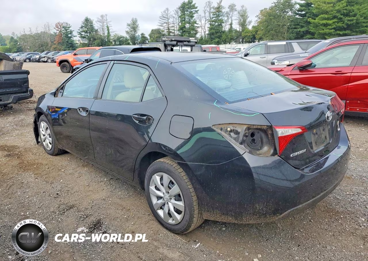 2015 Toyota Corolla Le VIN:2T1BURHE5FC297749 - 2
