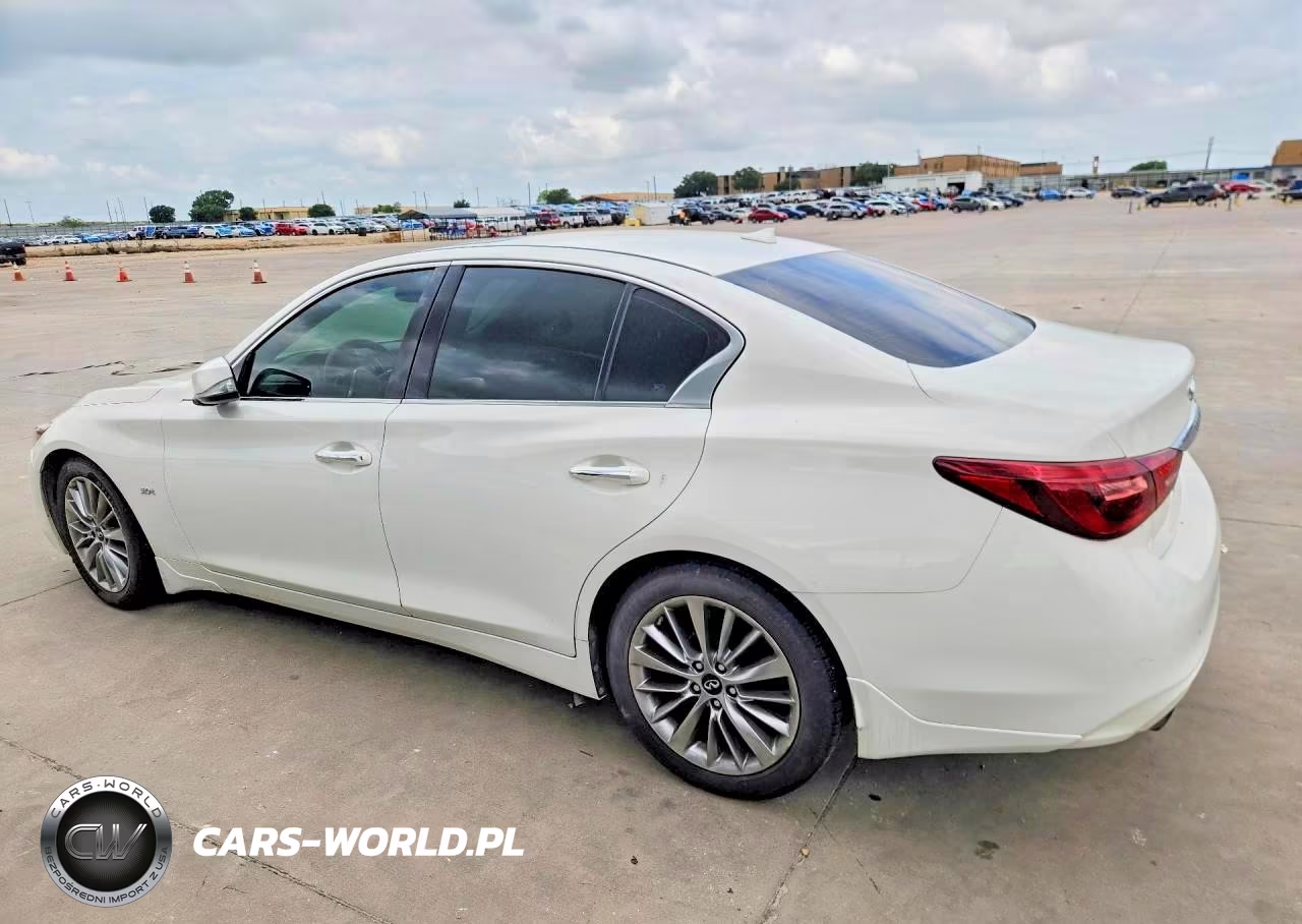 2018 Infiniti Q50 3.0T Luxe VIN:JN1EV7AP7JM350590 - 2