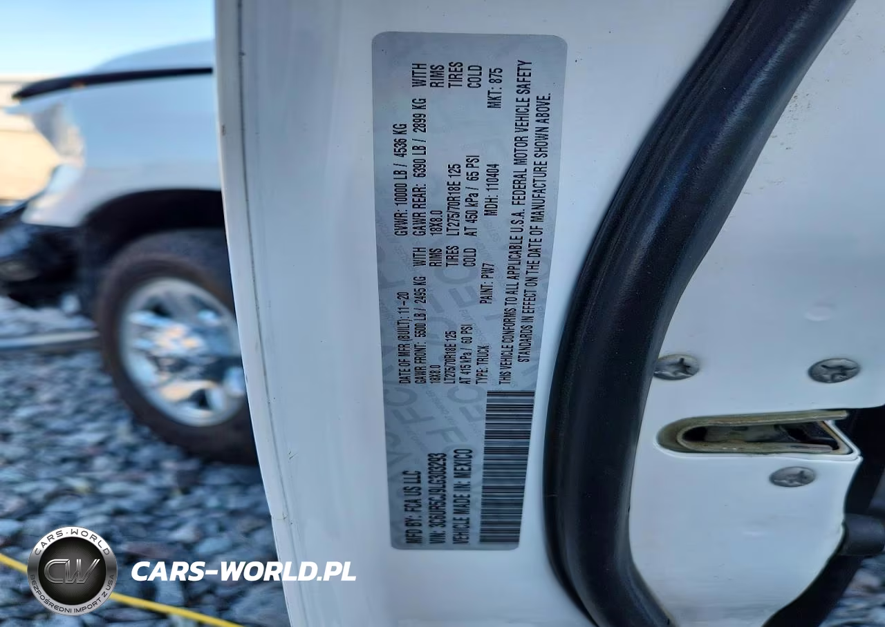 2020 Ram 2500 Tradesman VIN:3C6UR5CJ9LG303293 - 12