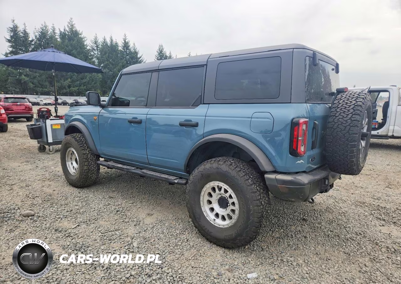 2022 Ford Bronco Base VIN:1FMEE5DP1NLB09189 - 2