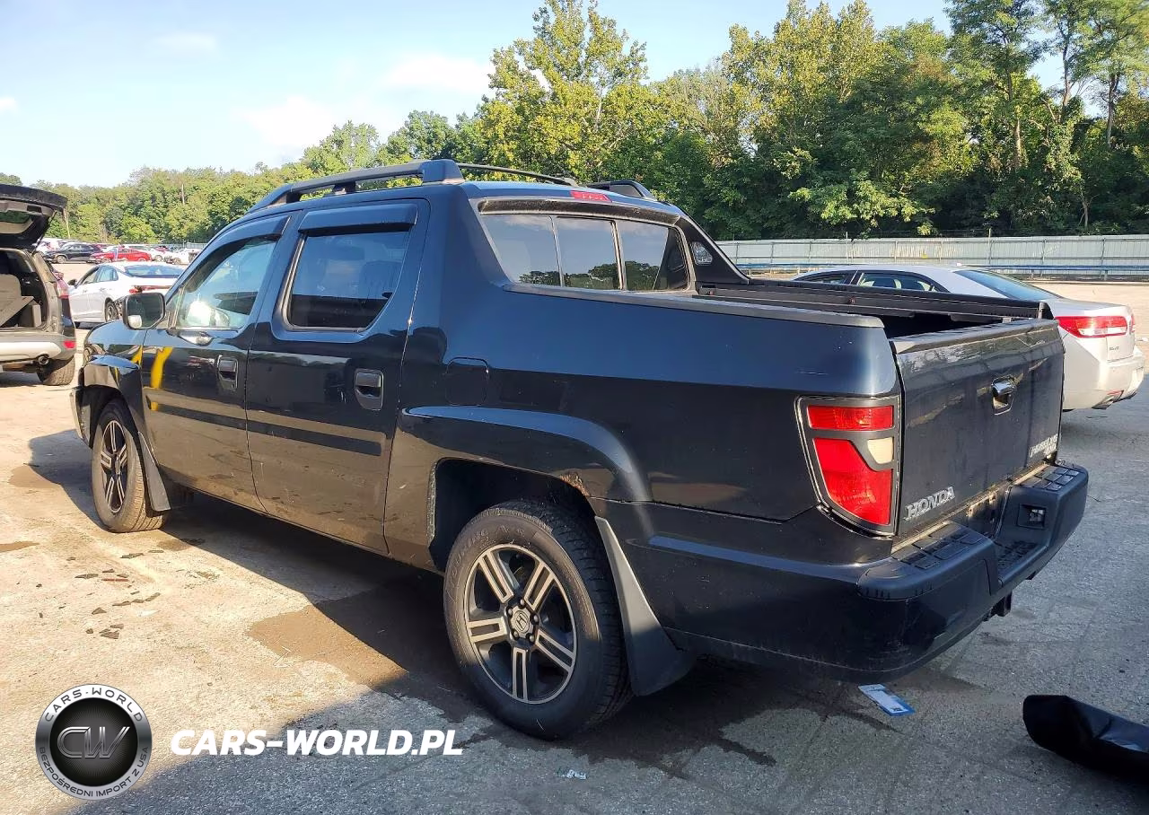2013 Honda Ridgeline Sport VIN:5FPYK1F72DB011510 - 2