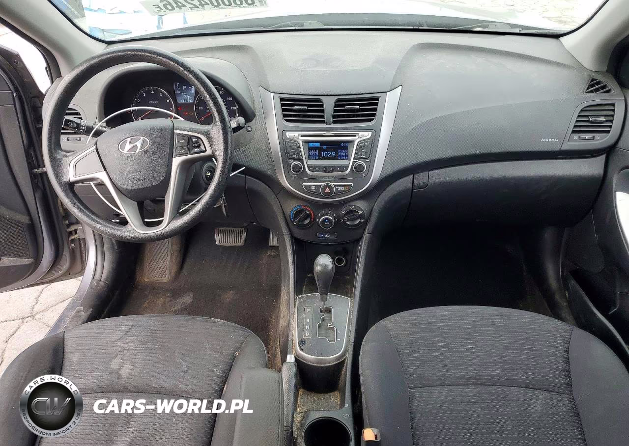 2015 Hyundai Accent Gs VIN:KMHCT5AE1FU230297 - 8