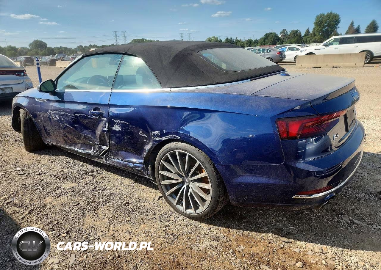 2018 Audi A5 Prestige VIN:WAU2NGF55JN009302 - 2