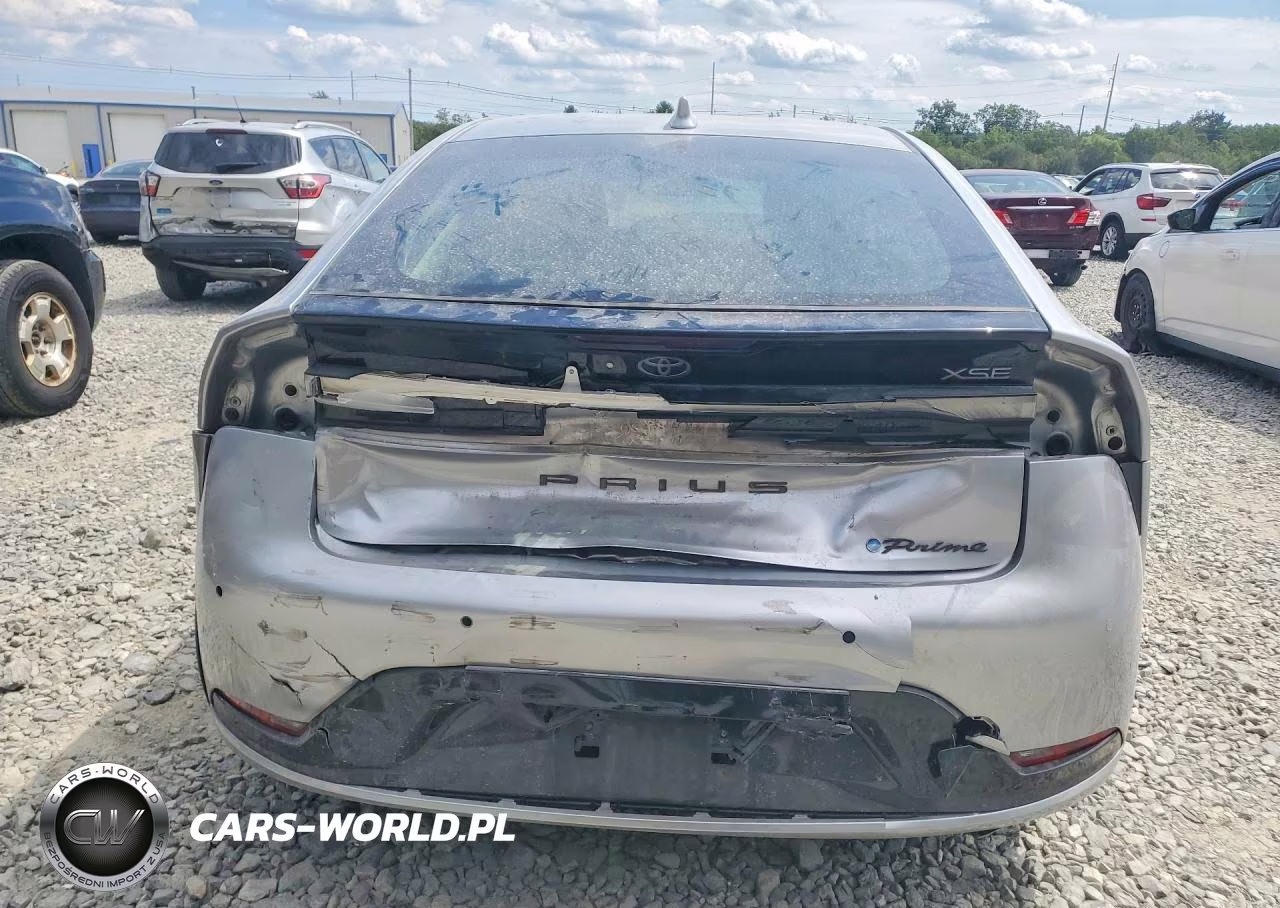 2023 Toyota Prius Prime Xse VIN:JTDACACU1P3009086 - 6