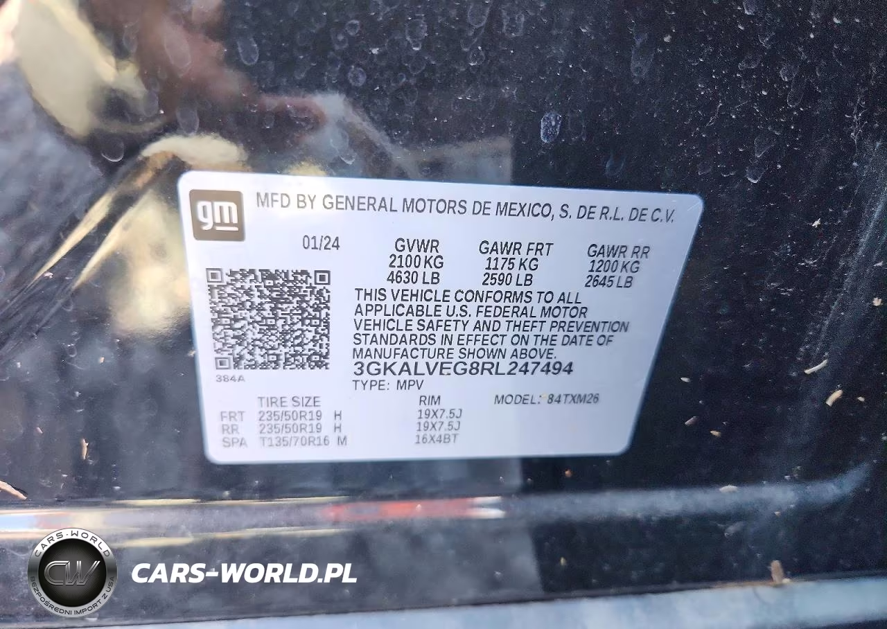 2024 GMC Terrain Slt VIN:3GKALVEG8RL247494 - 13