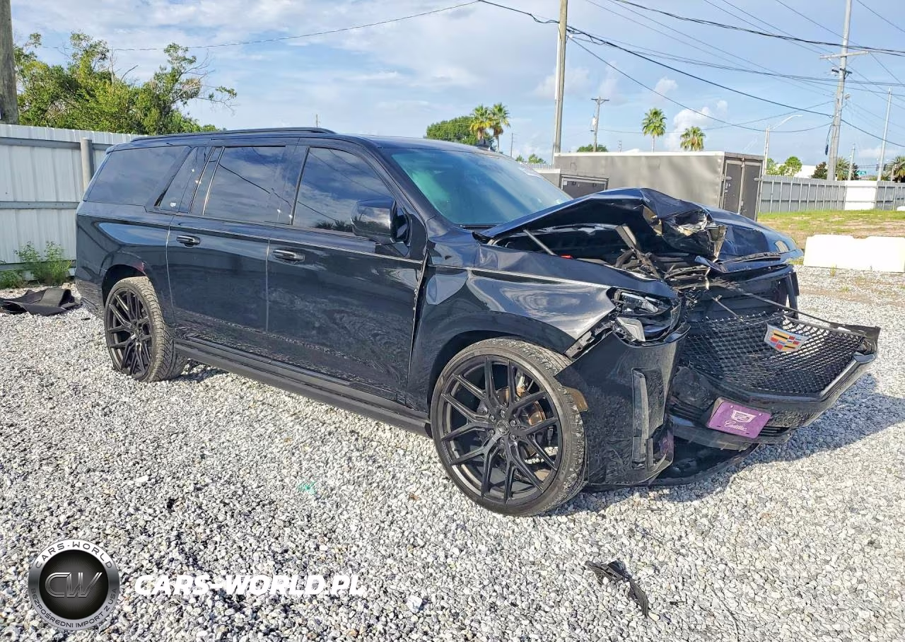 2023 Cadillac Escalade Esv Sport Platinum VIN:1GYS4RKLXPR362894 - 4