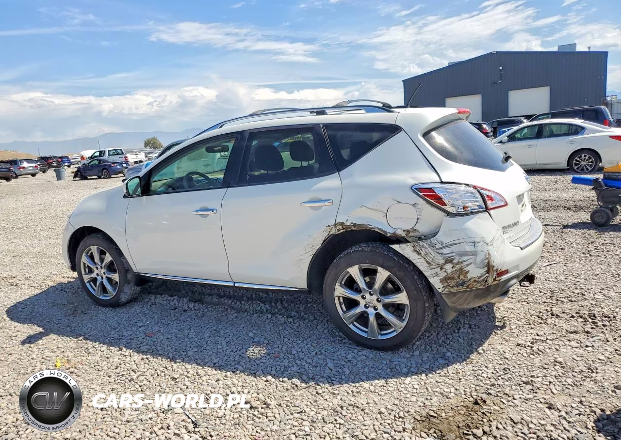 2014 Nissan Murano Le VIN:JN8AZ1MW4EW508835 - 2