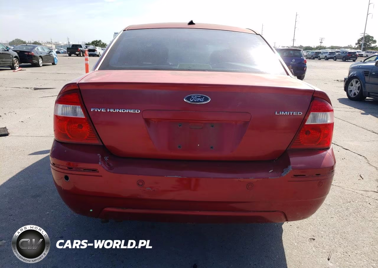 2007 Ford Five Hundred Limited VIN:1FAHP25177G153154 - 6