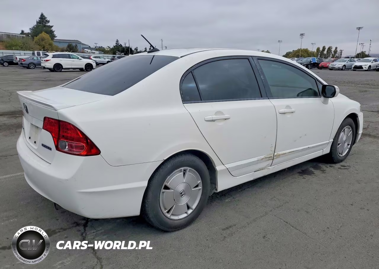2008 Honda Civic Hybrid VIN:JHMFA36298S009411 - 3