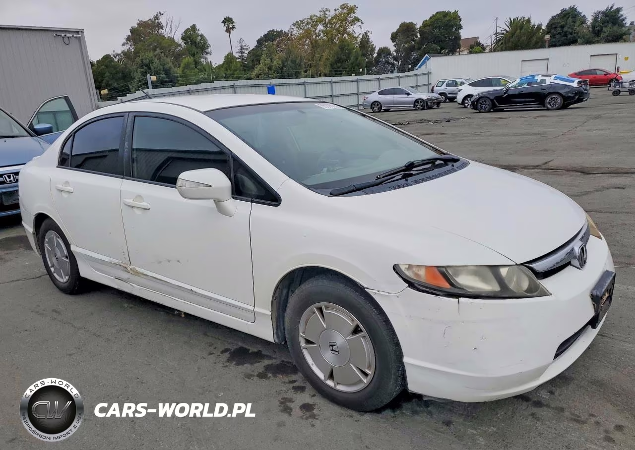 2008 Honda Civic Hybrid VIN:JHMFA36298S009411 - 4