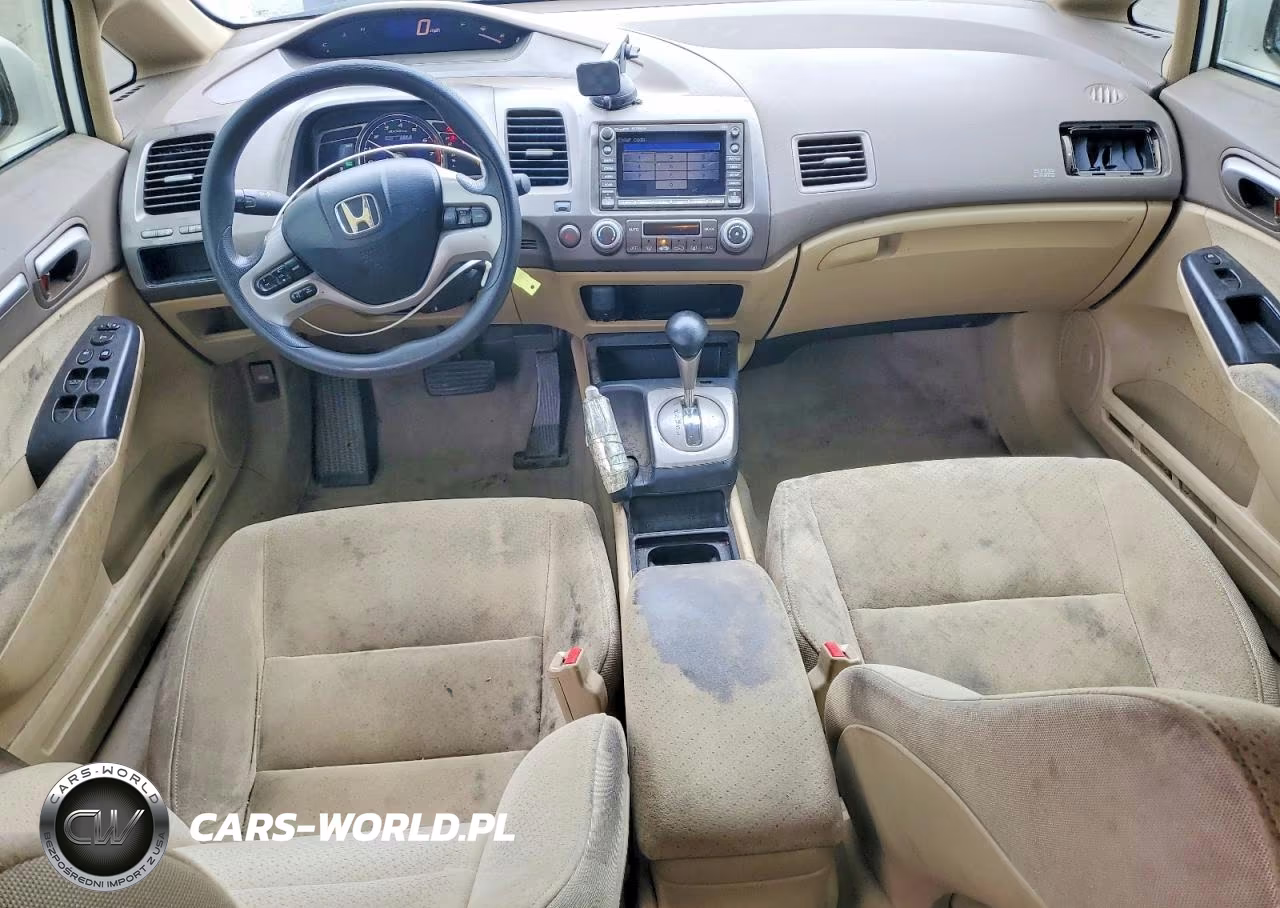 2008 Honda Civic Hybrid VIN:JHMFA36298S009411 - 8