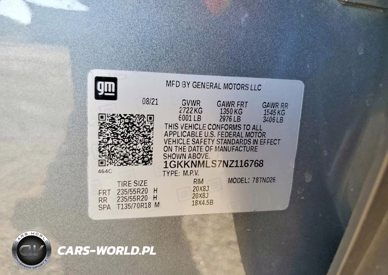 2022 GMC Acadia Slt VIN:1GKKNMLS7NZ116768 - 13