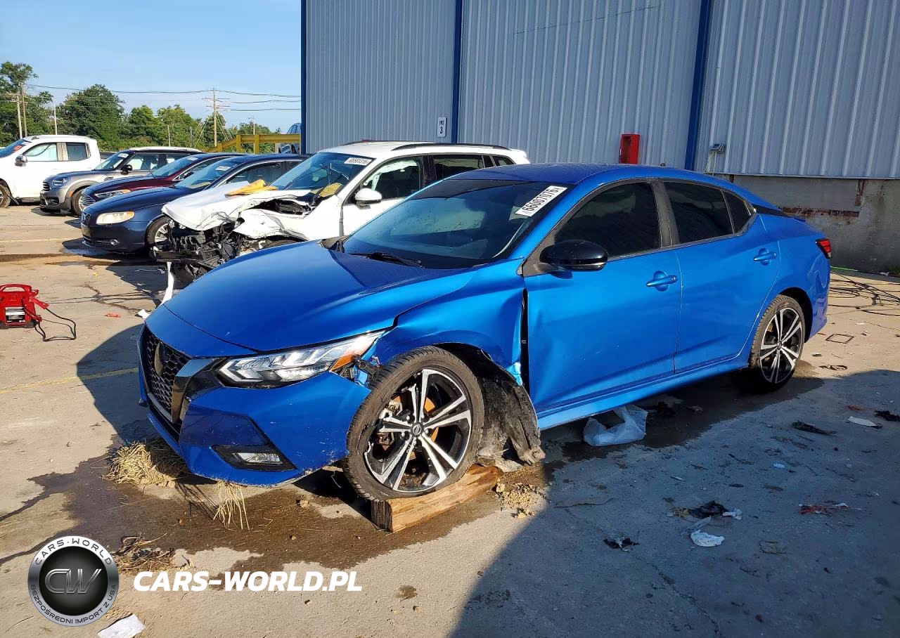 2022 Nissan Sentra Sr VIN:3N1AB8DV5NY285863 - 1