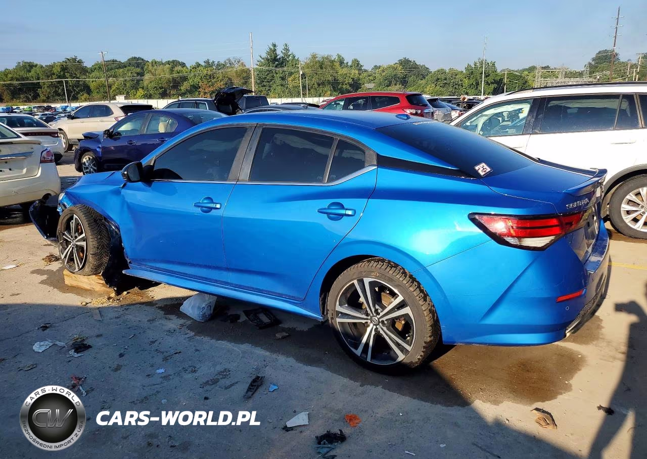 2022 Nissan Sentra Sr VIN:3N1AB8DV5NY285863 - 2