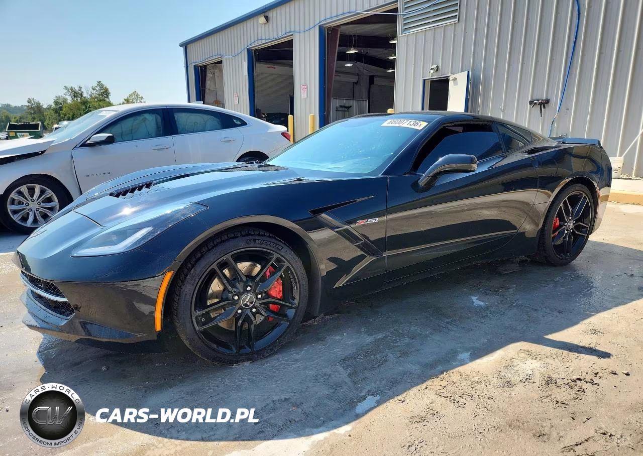 2015 Chevrolet Corvette Stingray Z51 3Lt VIN:1G1YM2D71F5107329 - 1