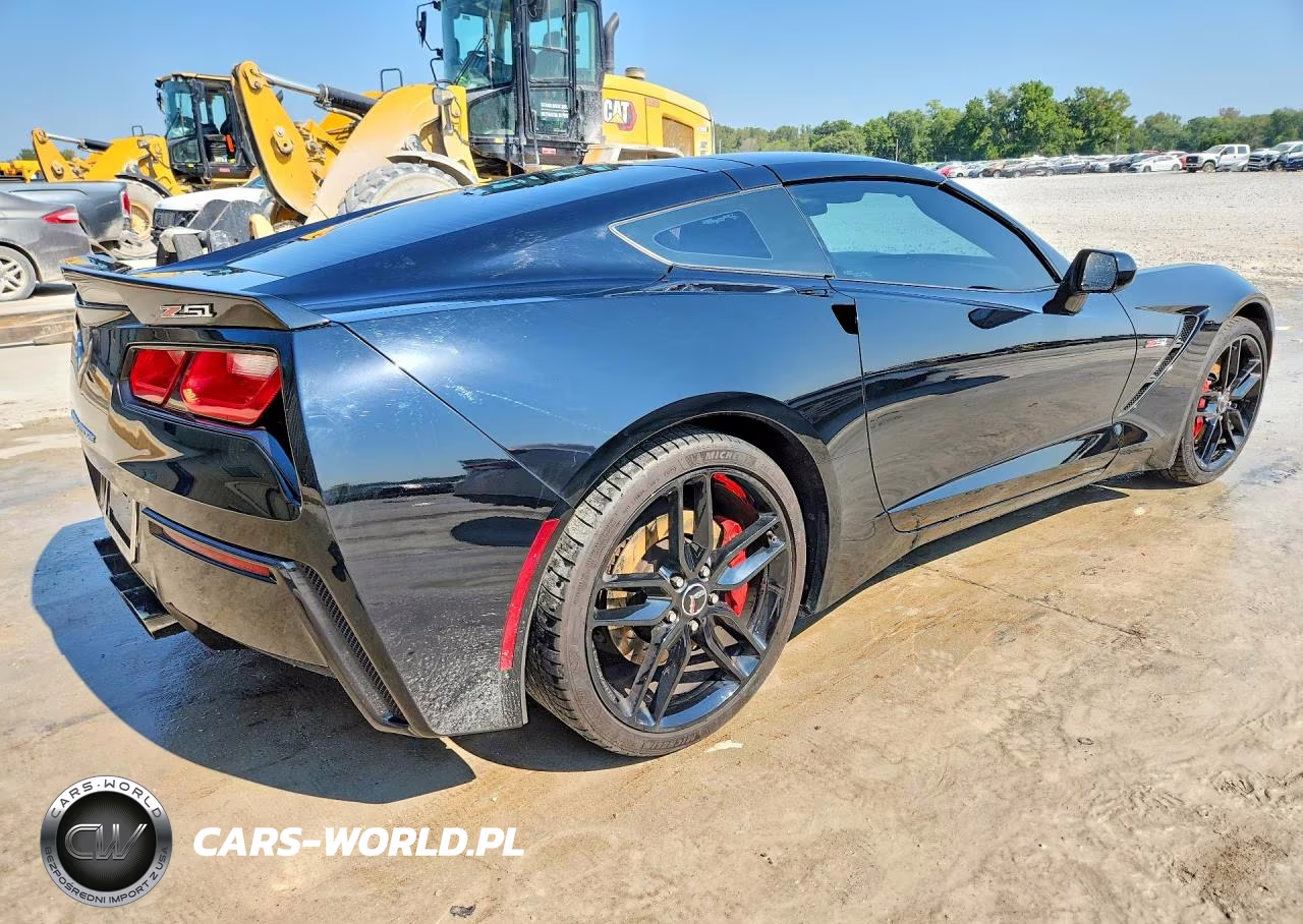 2015 Chevrolet Corvette Stingray Z51 3Lt VIN:1G1YM2D71F5107329 - 3