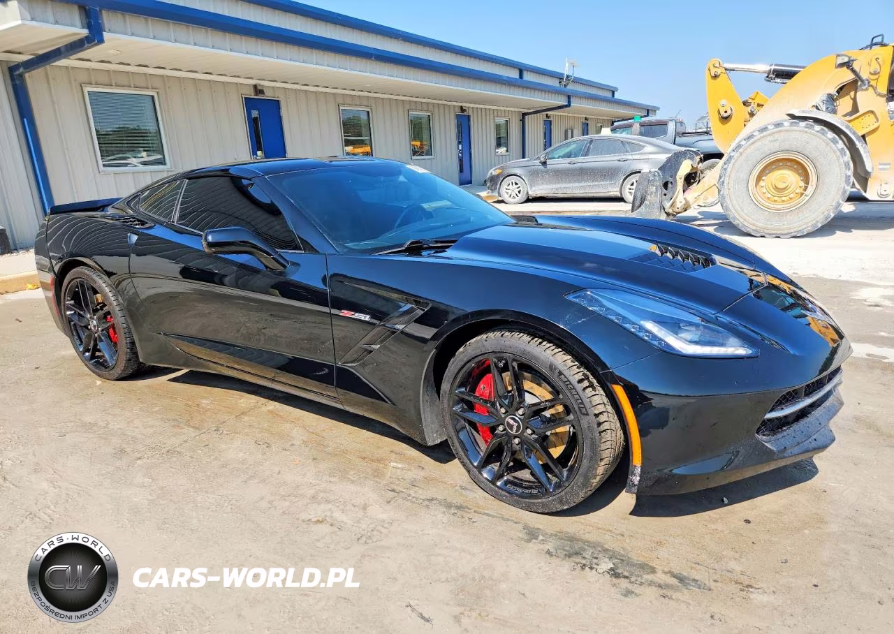 2015 Chevrolet Corvette Stingray Z51 3Lt VIN:1G1YM2D71F5107329 - 4